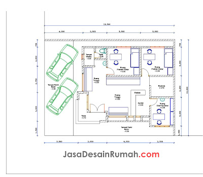 Denah Apotek Minimalis  Homecare24